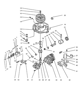 Part Location Diagram of 92-4925 Lawn Boy Set-Piston & Ring (Incl. Ref.# 21-23)